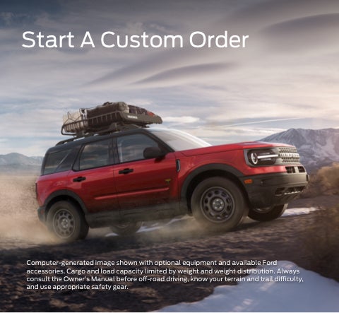Start a custom order | Zubek Ford Oscoda in Oscoda MI