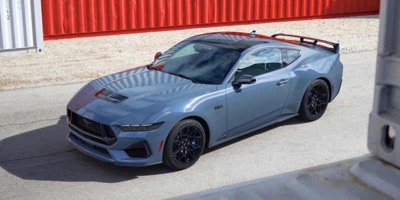 grey 2024 Ford Mustang